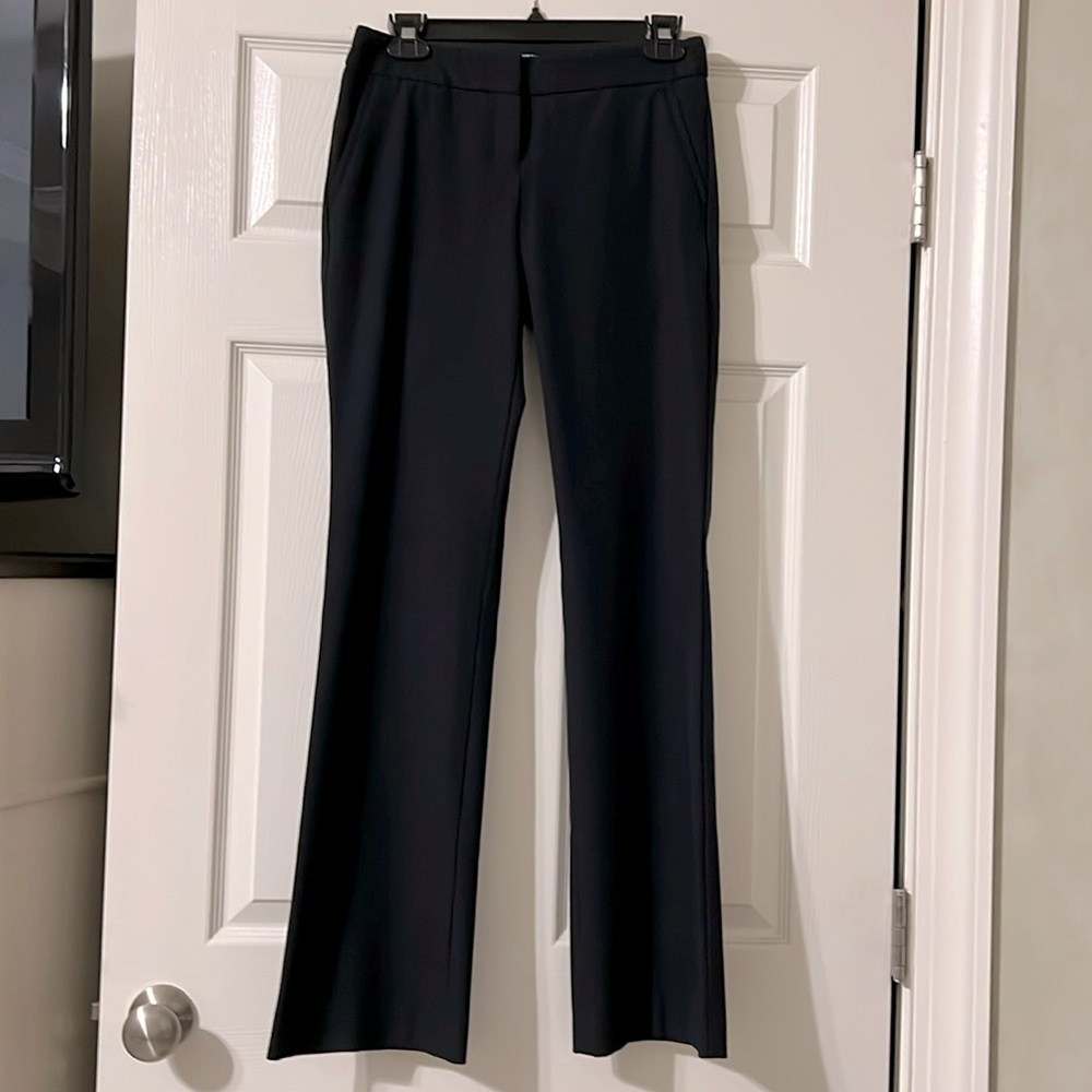 Express Workwear: Columnist Mid Rise Boot Cut Pants